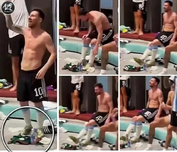 墨西哥拳王卡内洛·阿尔瓦雷兹质疑梅西将墨西哥球衣扔在地上，并用“脚踩”。