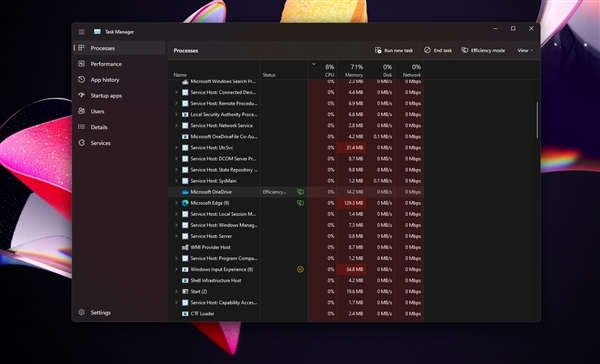 Windows 11更新:全新任务管理器 界面大变