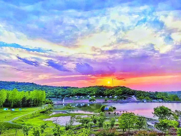 肥西星野·蓬境生态园犹如仙境,乡情野趣令人心旷神怡 肥西县文化和旅游局 供图