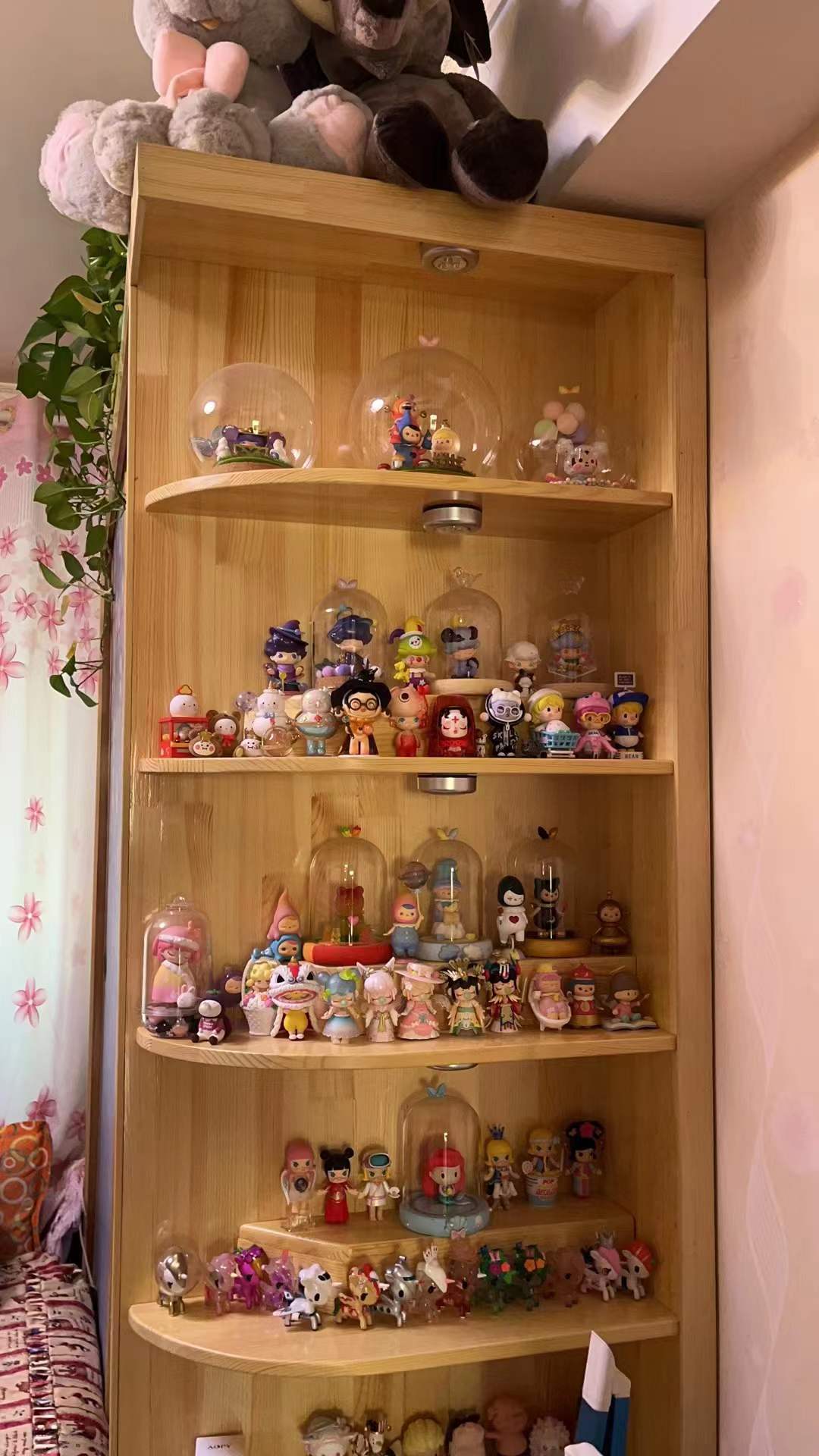 小雅家整面柜子的隐藏款盲盒.受访者供图.