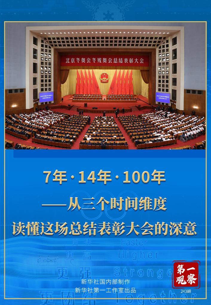 第一观察 | 7年·14年·100年——从三个时间维度读懂这场总结表彰大会的深意