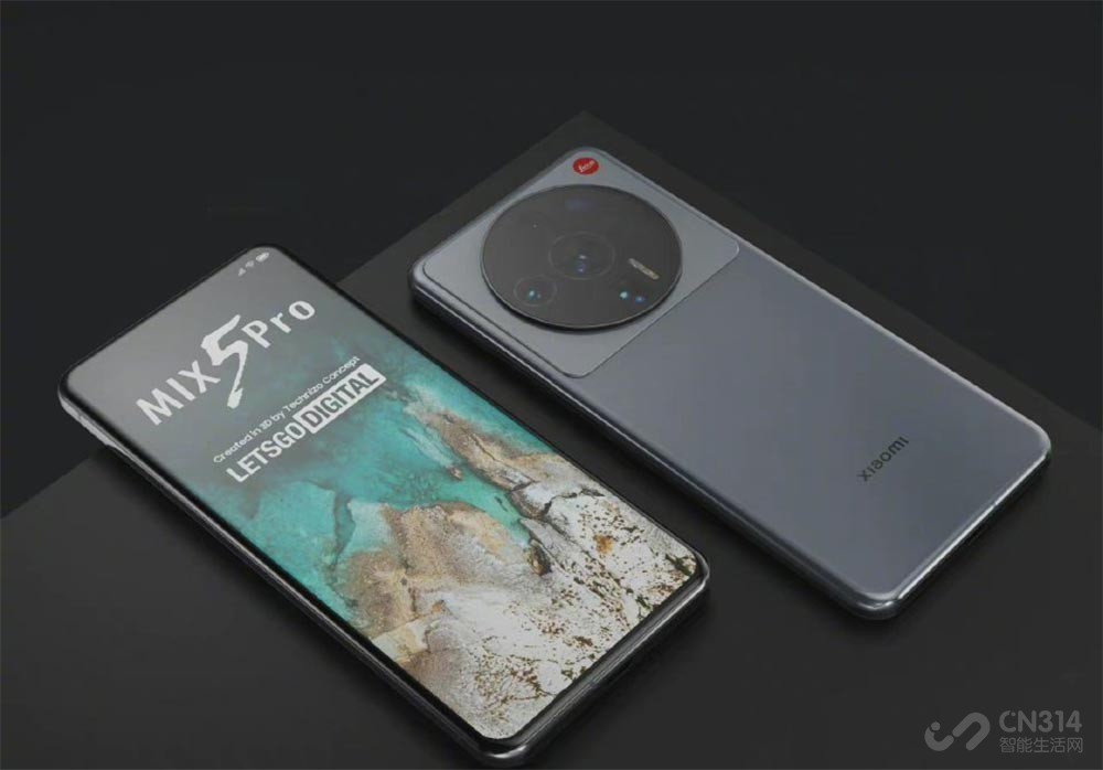 曝小米12 ultra为mix5 pro 屏下前置镜头