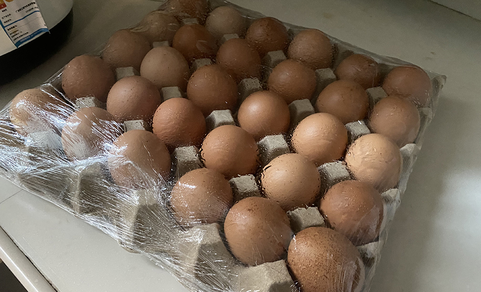 我团购到的鸡蛋。