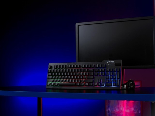 滚轮新配方，打开新世界雷柏V50S背光游戏键盘上市