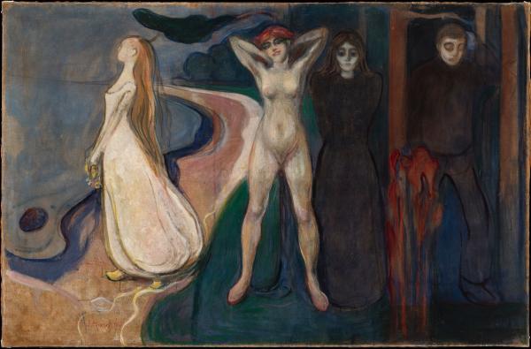 蒙克，《三个阶段的女人》，1894