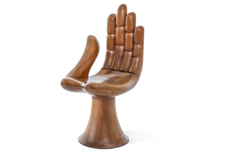Pedro Friedeberg，《Hand Chair》，约1962年