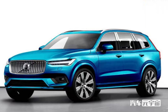 沃爾沃全新xc90外觀曝光換貫穿尾燈/年內亮相-圖1