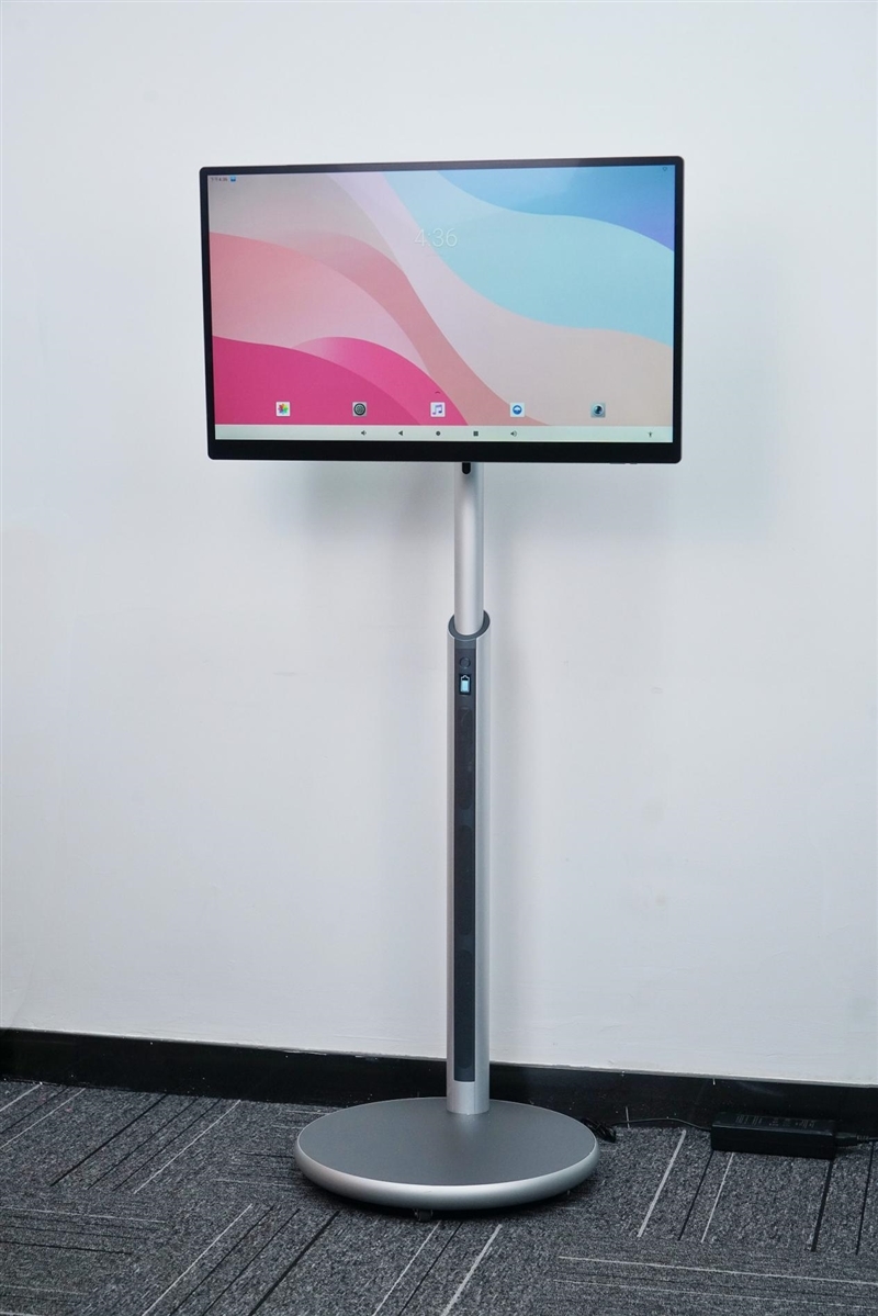 自带一米长腿的27寸安卓“大平板”!雕塑家Be With Me移动智慧屏评测:想在哪用就在哪用