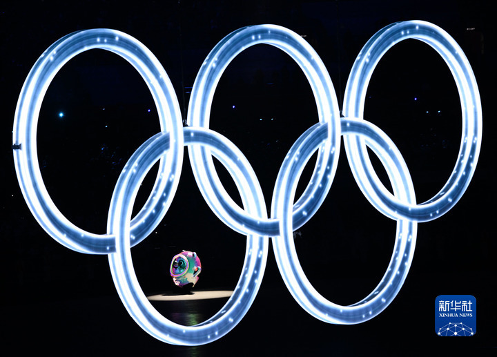 北京冬奥运五环图片