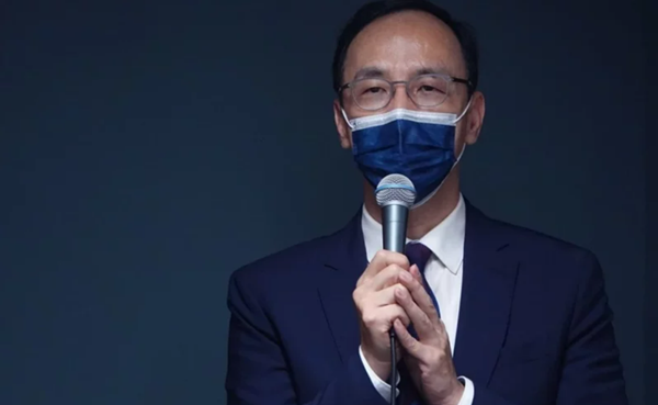 中国国民党主席朱立伦。(图片来源:台湾《联合报》)