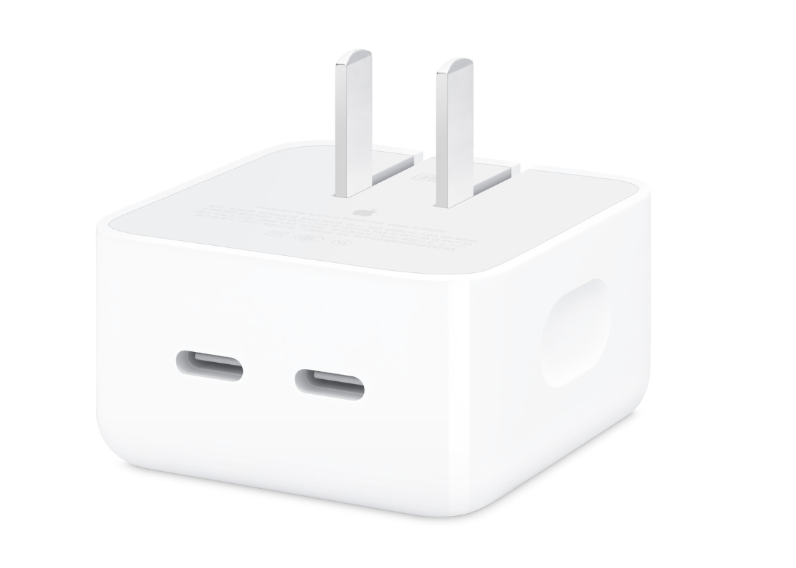 35W 双 USB-C 端口小型电源适配器