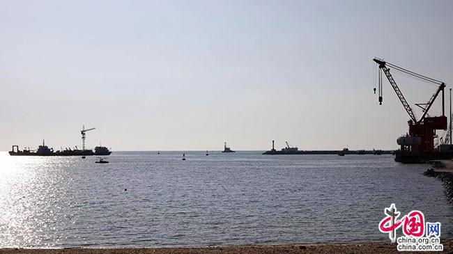 中核集团海南核电大件码头。中国网记者 栗卫斌 摄