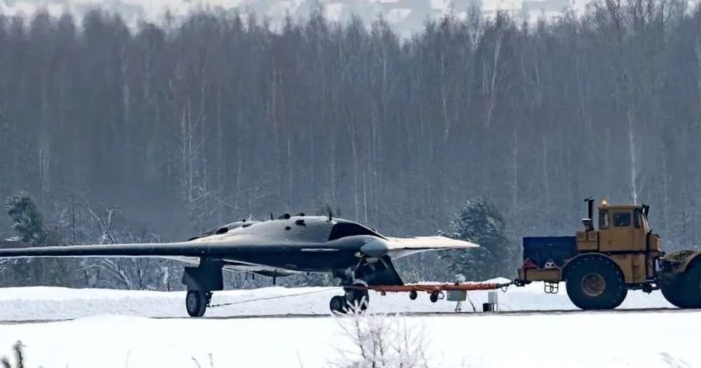 资料图：俄罗斯“猎人-B”重型无人机