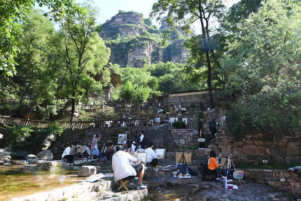 高家台写生基地图片