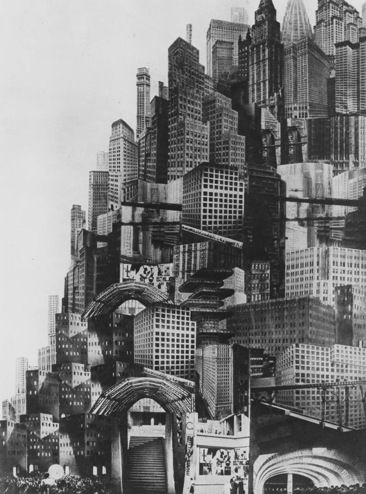 《大都会》（1927）海报。