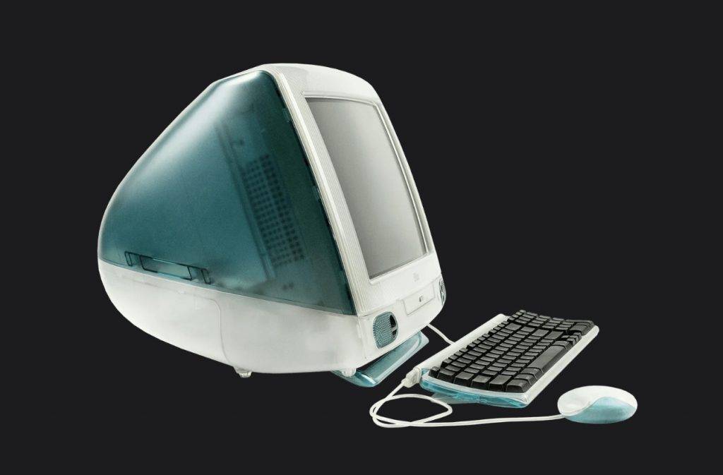 iMac G3，图片来自：Apple Muzeum Polska