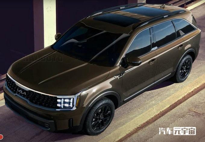 起亚新款SUV曝光将在华开启投产/动力超汉兰达-图1