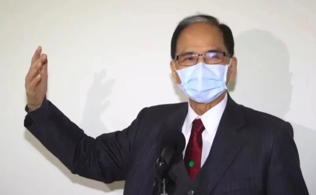 ▲台所谓“立法院长”游锡堃