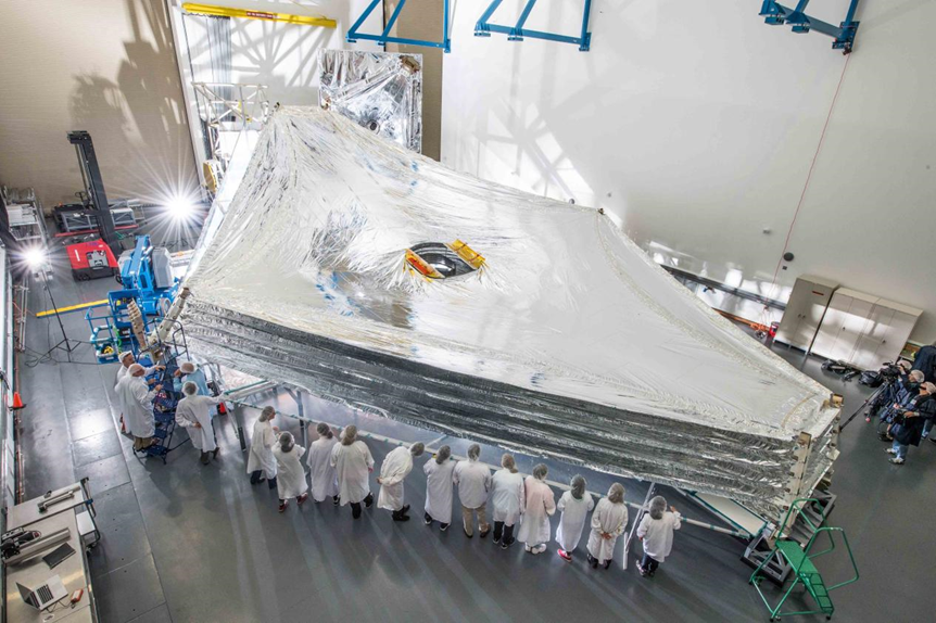 遮光罩的等尺寸测试件 来自NASA