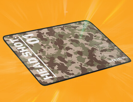 鼠标垫正面,大小适中