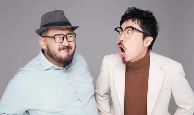中国漫才演员晃晃与大木,他们的组合叫做“肉食动物” 图片来源:网络