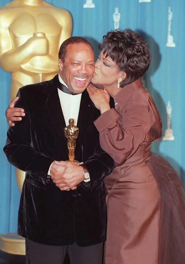 quincy jones和oprah winfrey.