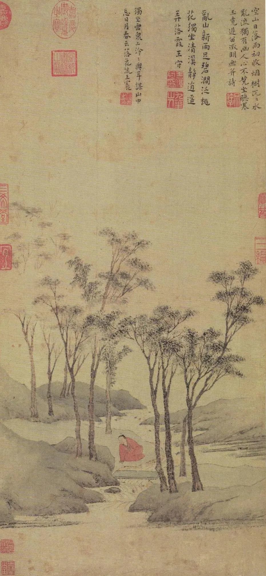 夏日,听泉_画川居士_新浪博客