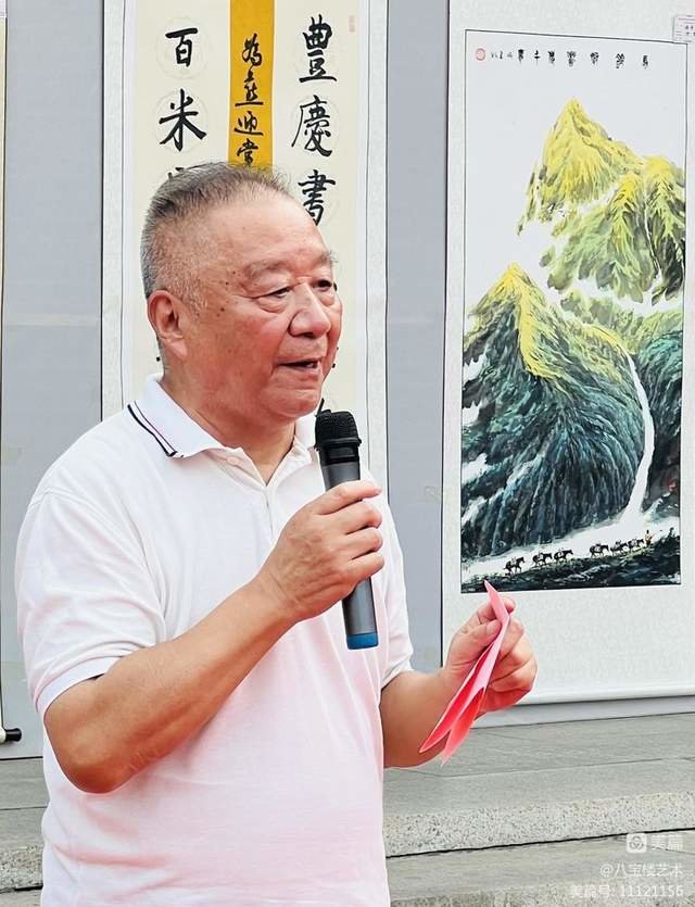 百米长廊翰墨香 丰庆书苑喜迎党的二十大书画小品展在西安隆重开幕  第23张