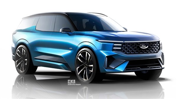 混动版用上比亚迪电池 全新福特锐界更名锐界L:剑指丰田汉兰达