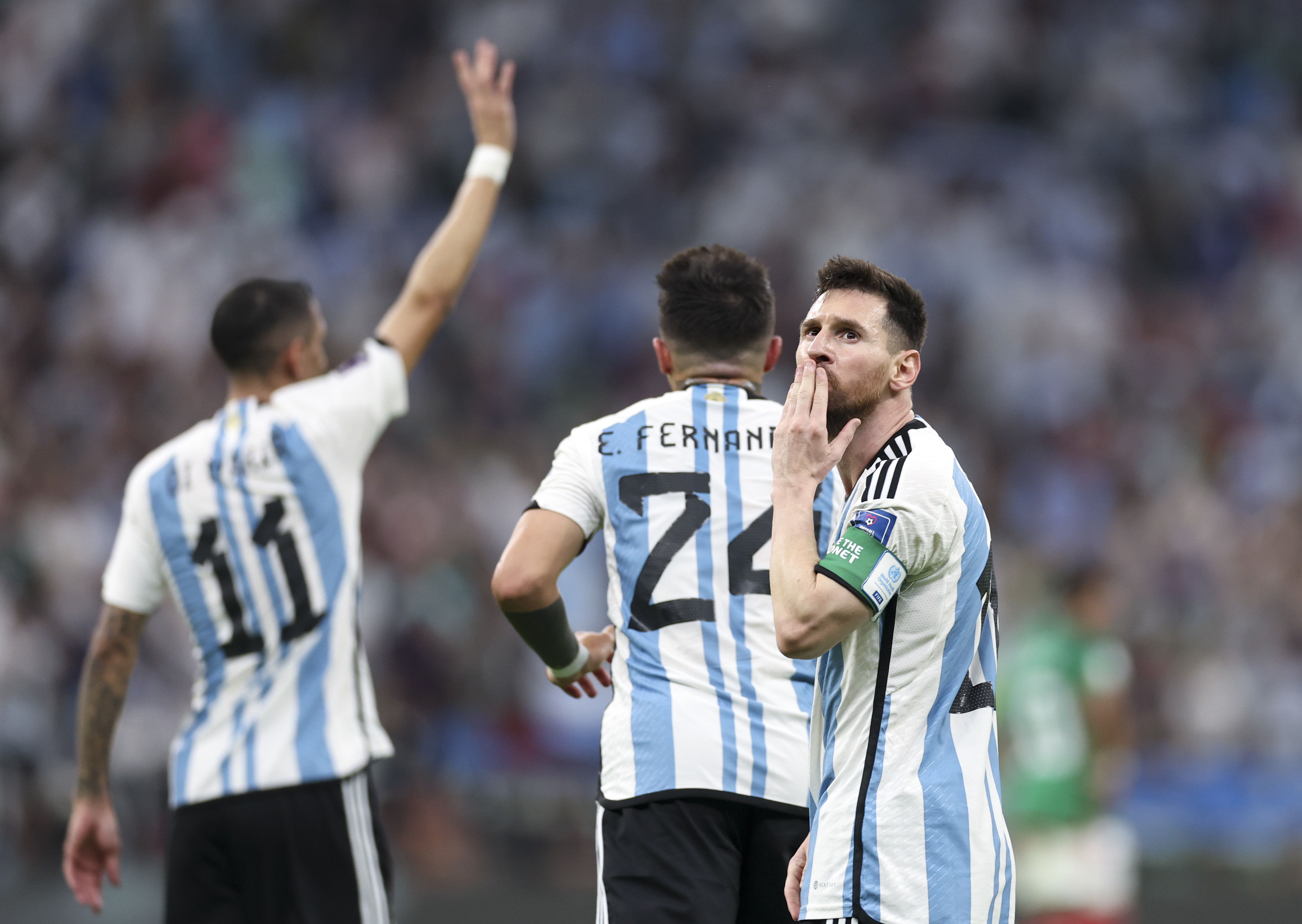 足球——C组：阿根廷对阵墨西哥(10)