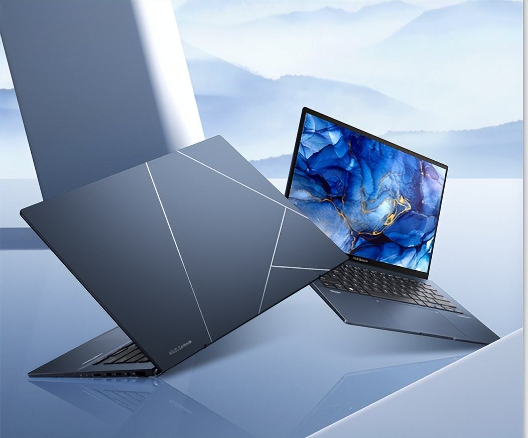 华硕灵耀14水墨蓝全新logo登场,抢先预定2022颜值爆款__凤凰网