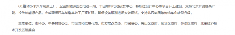 北京发布重点任务清单，特斯拉中国设计中心、小米汽车制造工厂在列_安欣沙拉酱工厂