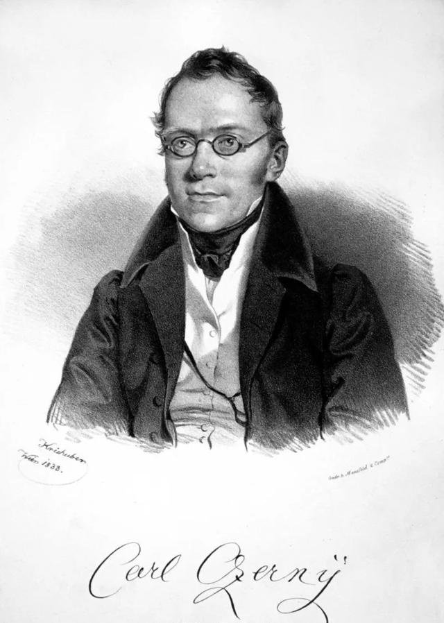 奥地利作曲家、钢琴家、音乐教育家卡尔·车尔尼。他从十岁时就师从贝多芬。