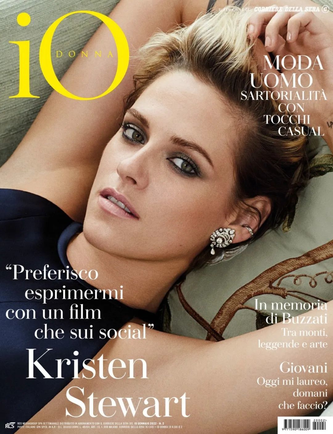 克里斯汀·斯图尔特封面大片释出，率性摩登的大女主气场，又帅又美！_凤凰网, image size:1080x1408