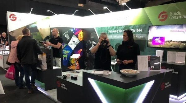 高德智感在南非约翰内斯堡狩猎展的展台