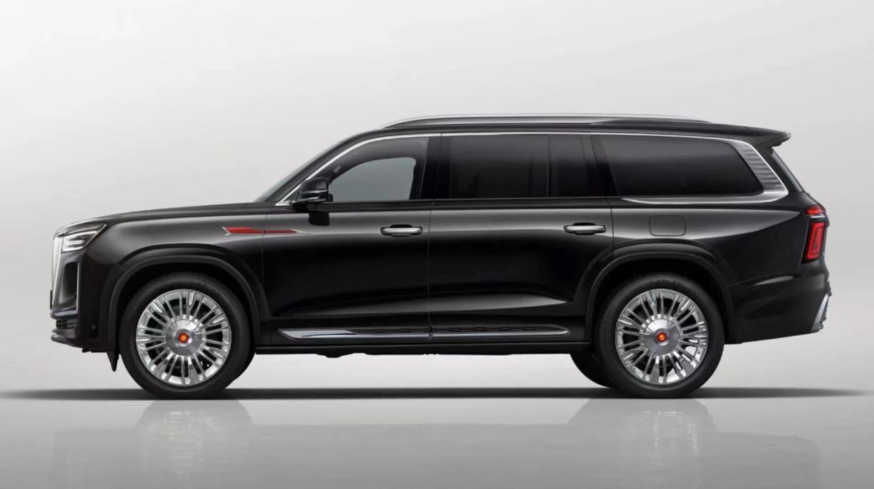 中国库里南红旗ls7官图发布尺寸超越领航员你受得了吗