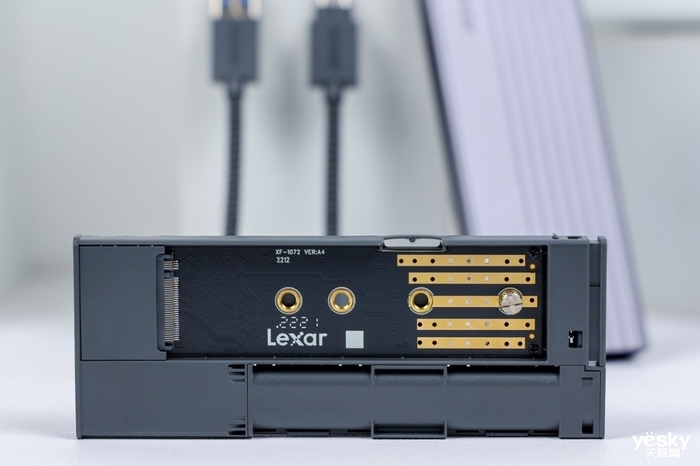 商务风全能便携存储 Lexar雷克沙E10 M.2固态硬盘盒评测体验