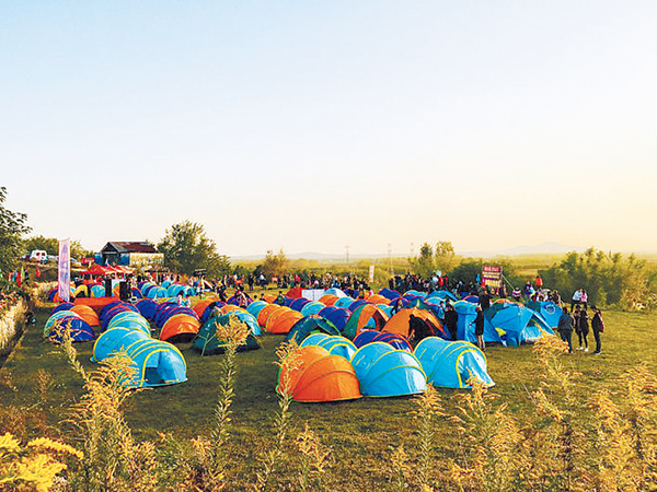 肥东青阳山户外运动露营地