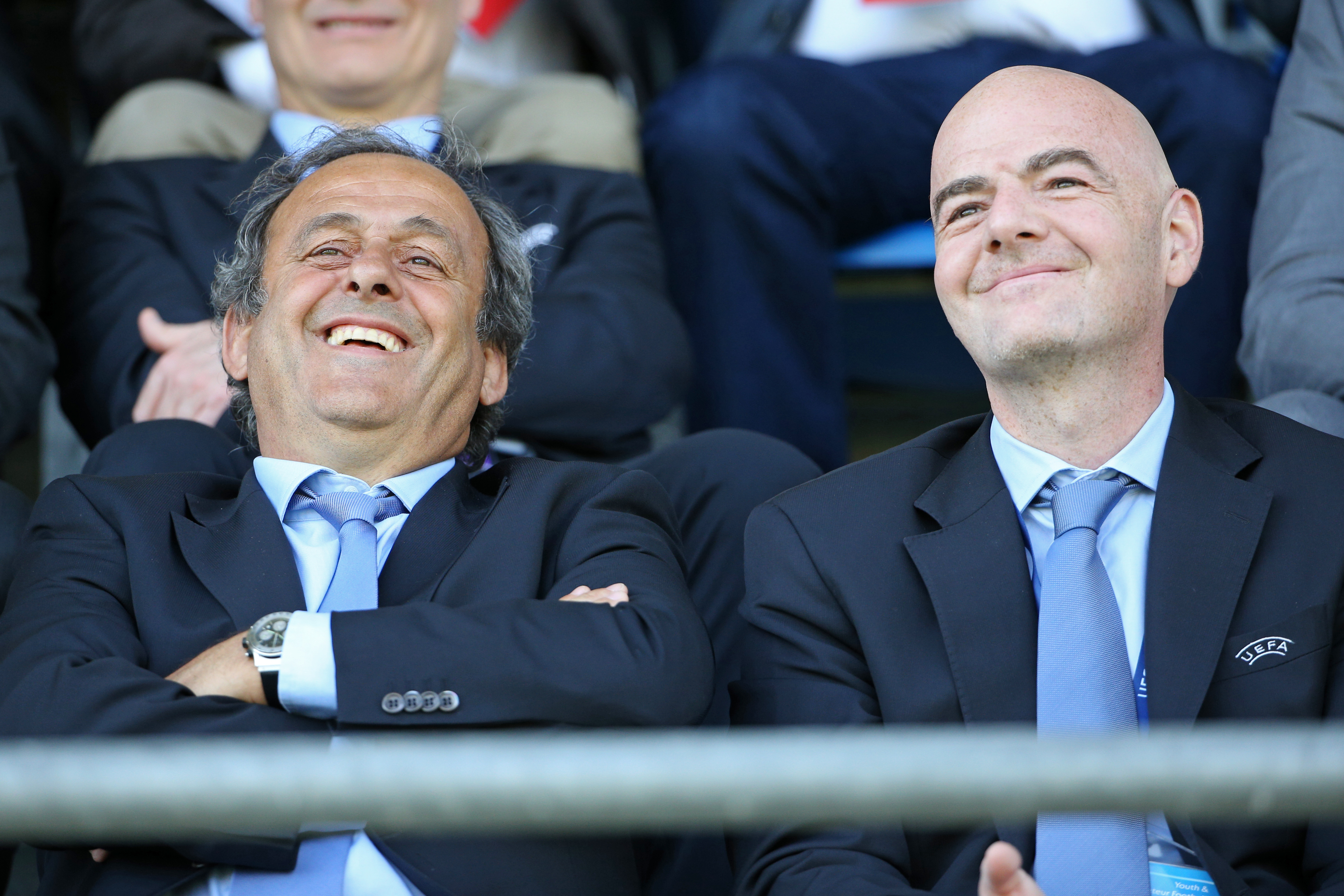<em>普拉蒂尼</em>起诉国际足联主席因凡蒂诺贪腐，两人曾是亲密搭档