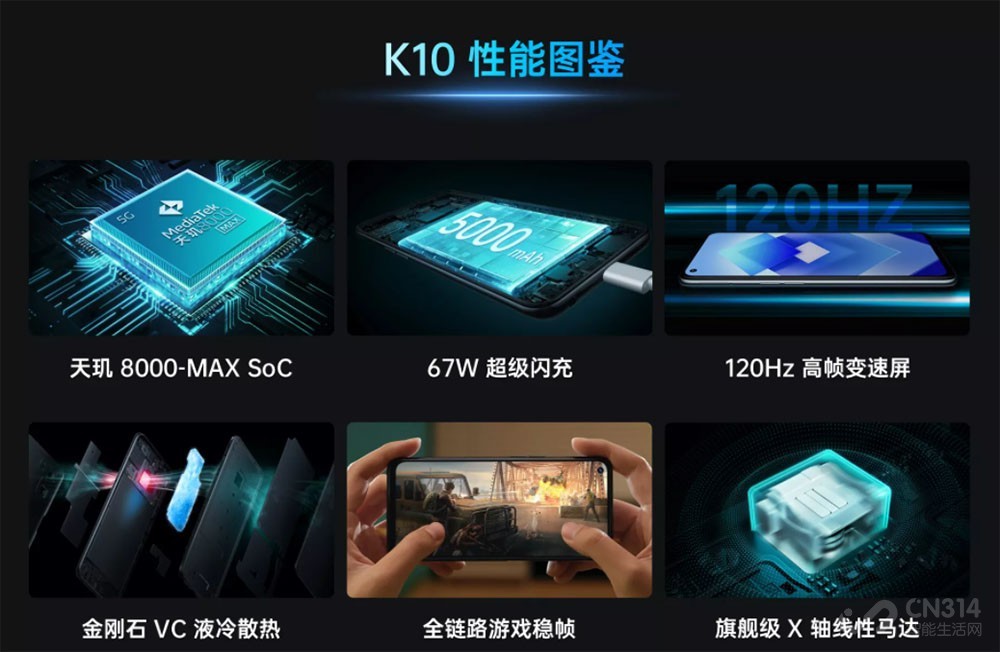 OPPO K10:只卖两千!天玑8000-Max真香