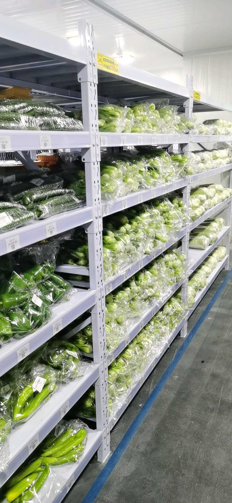 ▲美团买菜商品库存充足。姜峰 摄