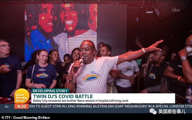 (正在为Steve举行募捐活动的Bobby)