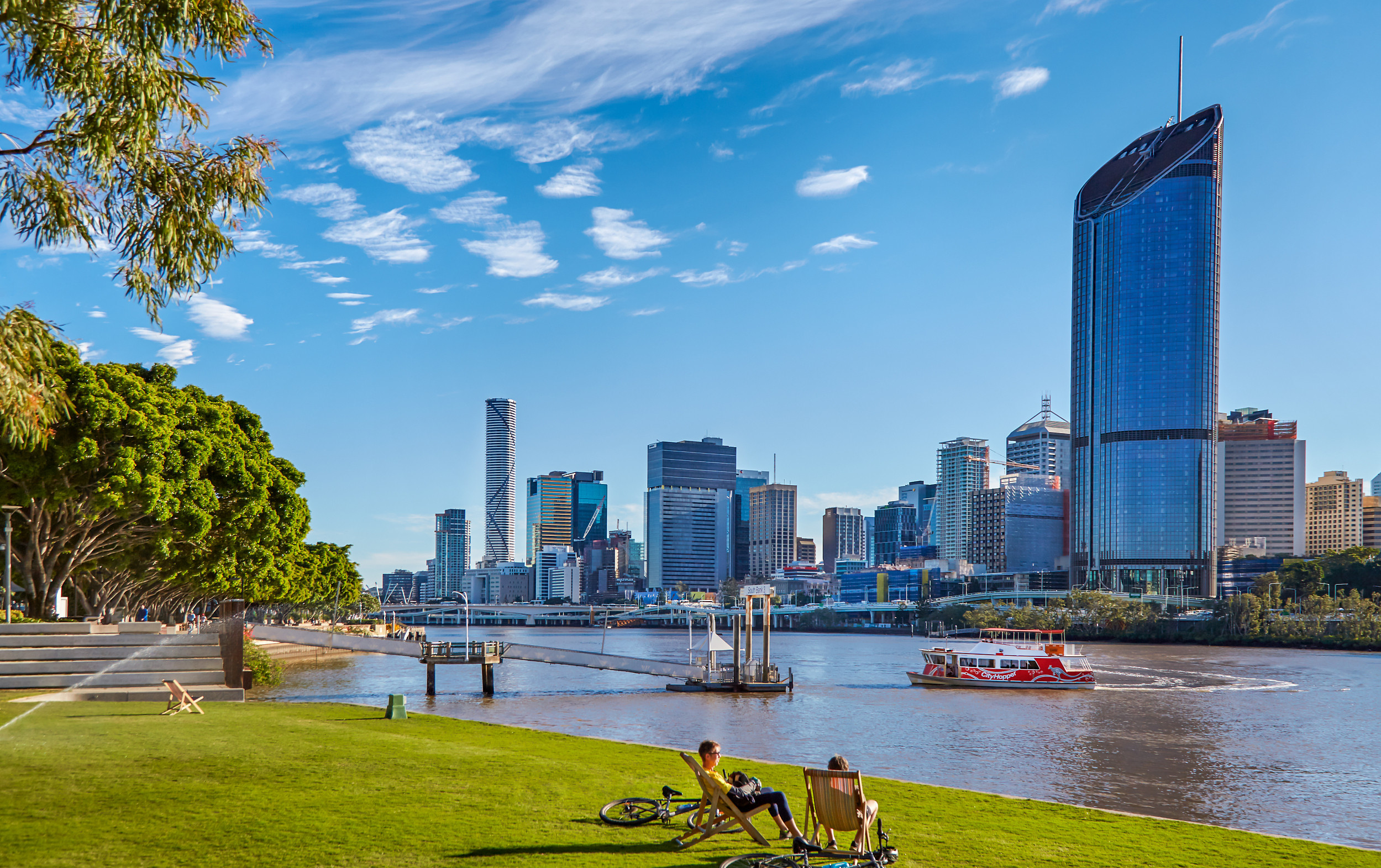 澳大利亚昆士兰州布里斯班市 图源:视觉中国