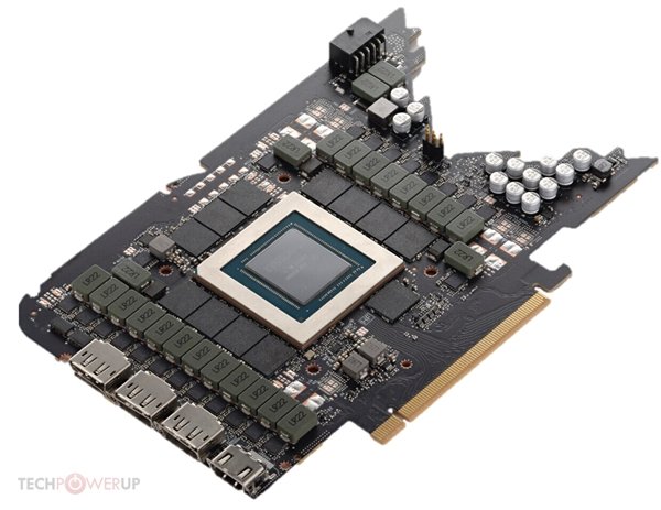 RTX 4090显卡PCB揭秘:23相供电史无前例 电源压力降低