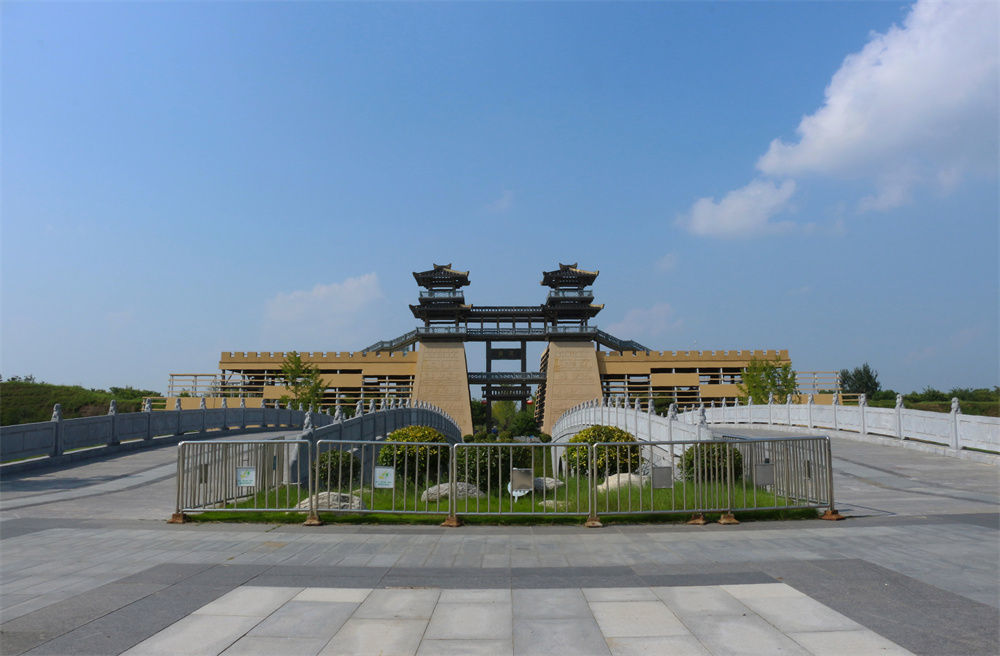 新华社发(苑陵故城遗址公园供图)