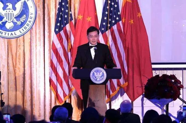 中国驻美大使秦刚出席在尼克松故居暨图书馆举行的纪念尼克松“破冰之旅”50周年活动并发表讲话