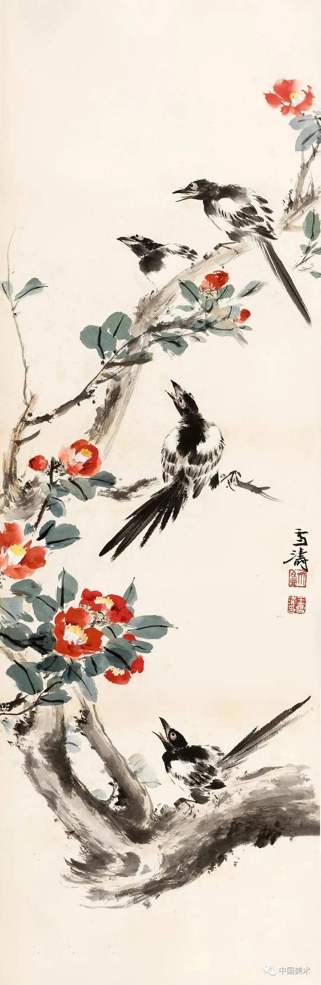 王雪涛花鸟画（高清百图）_凤凰网