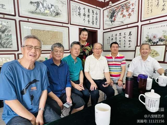 百米长廊翰墨香 丰庆书苑喜迎党的二十大书画小品展在西安隆重开幕  第62张