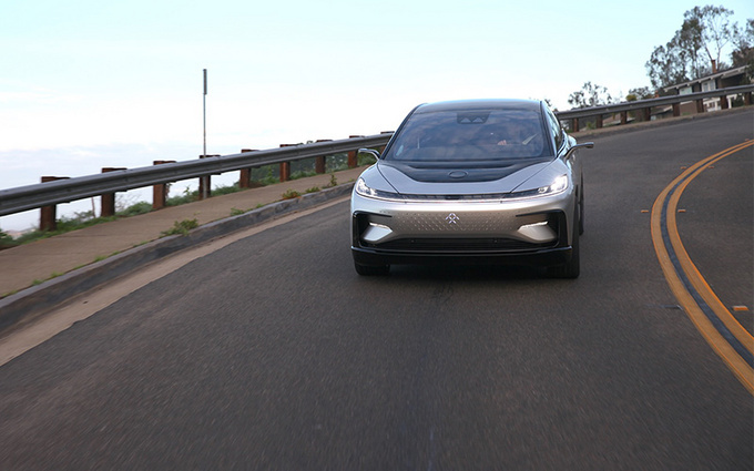 法拉第未来首款车型即将亮相马力破千匹/比Model S还猛-图1