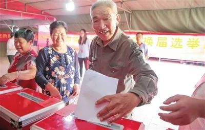 静海区子牙镇东子牙村村级换届选举。